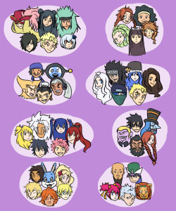 ismichiart:  Day 12: Favourite Story Arc Grand Magic Games was a great one  Read More 