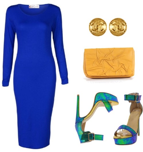 The Blues.  by thefashaenistafiles featuring pre owned pursesPre owned purse / Chanel jewellery