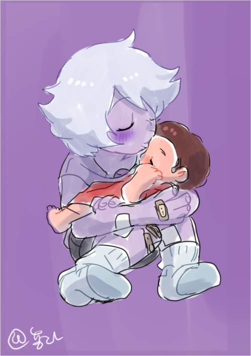 nyong-choi:  Baby steven & Child crystal gems 