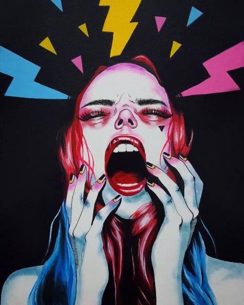 crossconnectmag:  Harumi Hironaka  São Paulo-based Peruvian/Japanese painter and illustrator website  For more unique art: Instagram || Twitter || Facebook Posted by Andrew 