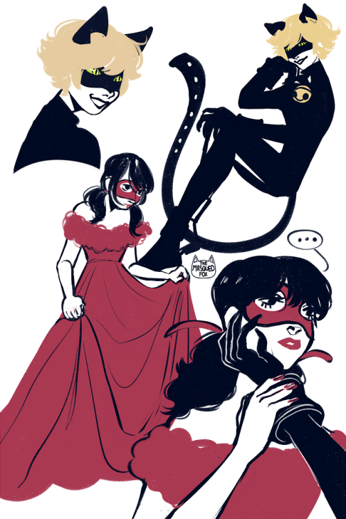 themasquedfox:la la masquerade 