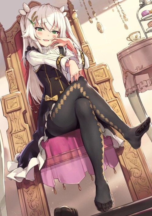 hentai-and-footfreak: Since I haven’t posted in a while…. Have some sexy anime girls in