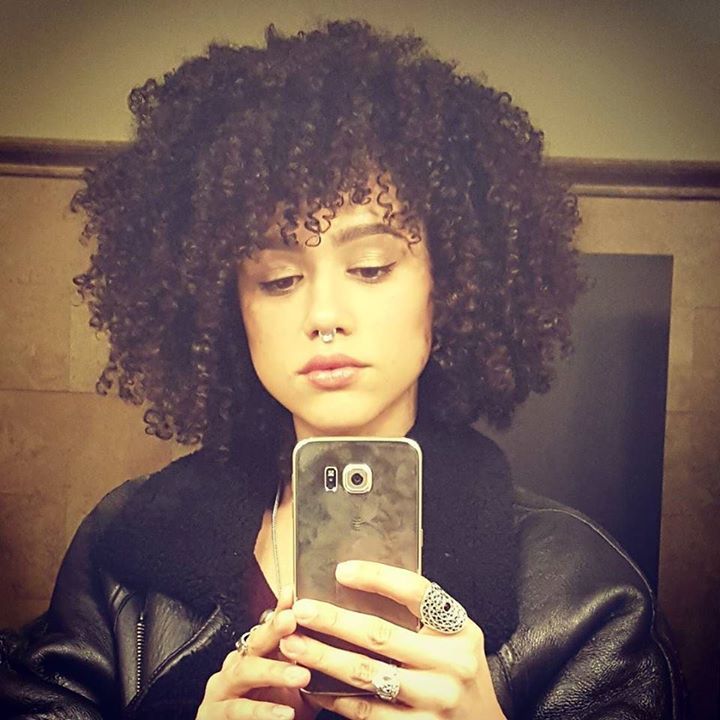 maximilianyearsbc:  nathalieemmanuelfan:  Nathalie Emmanuel: When your hair loves