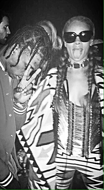 fentymylove:  Rihanna and Travi$ $cott .