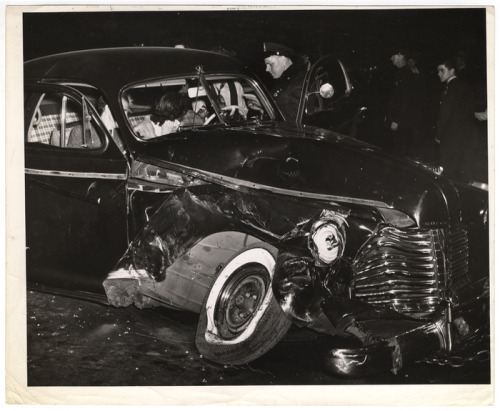 Various Car Crashes Taken By Weegee