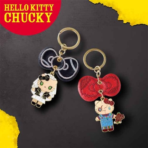 horrorjapan: Hello Kitty Chucky merchandise for Universal Studios Japan Halloween Horror Nights 2018