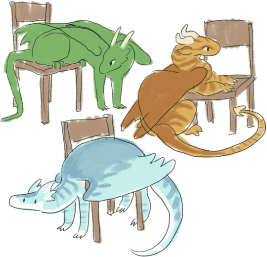 noivern:  basiliskfree:  circesadventures:  rareandradiant-maiden:  noivern:  carbisari:  basiliskfree:  carbisari:  basiliskfree:  Today’s problem what do chairs for dragons look like.  big comfy piles of pillows  Well, that don’t work in the scene