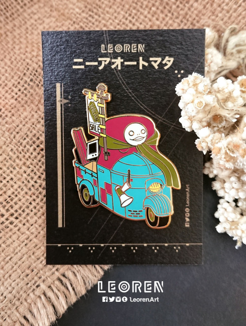 Nier Automata Pin SetAvailable now in my online store:https://leorenart.carrd.co/