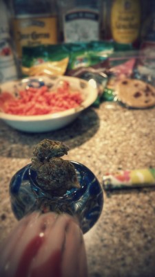 blowmelikekushhh:  Munchies &amp; Weed Is All I Need 