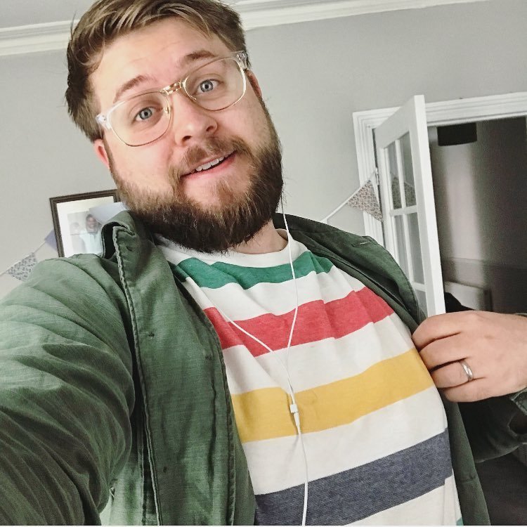 hamishsteele:A lovely shirt sent from @lydiabutz from Canada! Fits like a dream and