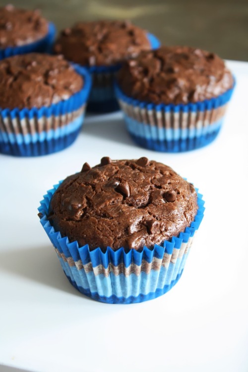 foodffs: Double Chocolate Muffins Really nice recipes. Every hour.