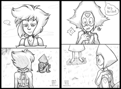 manasurge:  IT’S FINALLY DONE. You may need to click on the images to see them at full res, and read this left to right. I wanted to make an interaction of Lapis apologizing to Peridot using a lot of elements of Steven’s advice (that he gave to Peridot)