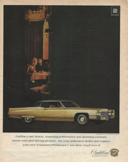 artornap:  Cadillac Automobile Original 1969