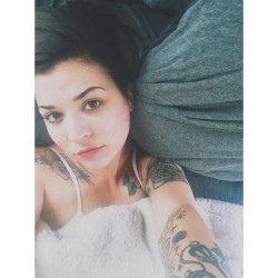 girrlscout:  Lazy bum morning. Despite my