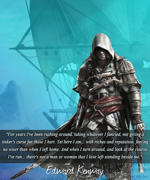 Odyssey — | Edward Kenway | reflecting on his life before...