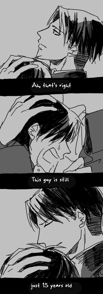 heichousface:  Source:oshio3 Translated by: Xeniathank you for your kindness, Corporal