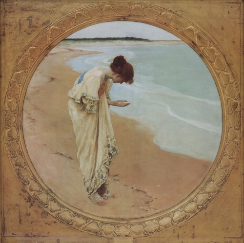 mercurieux: The Sea Hath its Pearls by William Henry Margetson - 1897