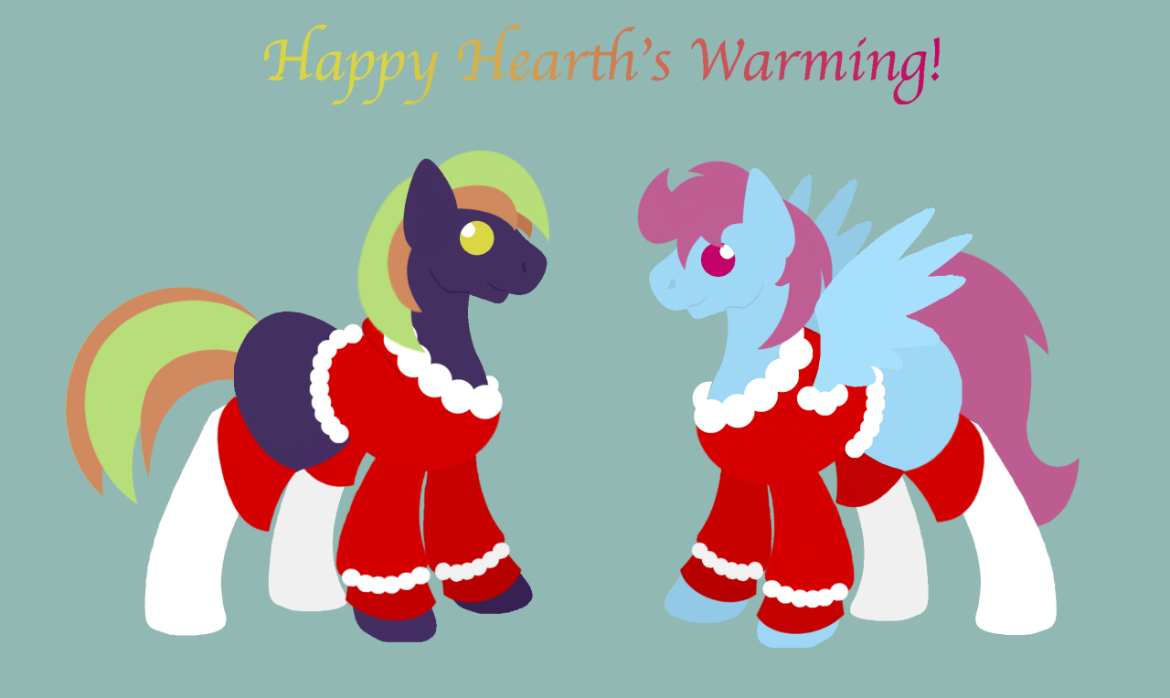 ponymaker:
“mlpsecretsanta:
““ Happy Holidays~! And hope that you enjoy!
”
Drawn by ask-mayia for superblobmonster!
”
A gift I made for a certain super blob :3
”
Many thanks again ^_^ absolutely love them! A pleasant surprise you drew both!