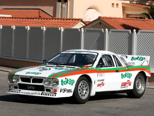 itsbrucemclaren:  Lancia Rally 037 Group B ‘1983–86