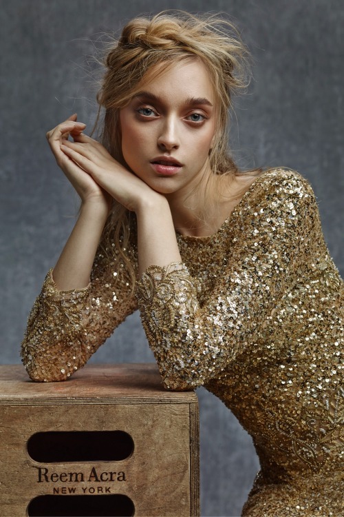 empress-empire:  [Unknown] Reem Acra {Pre-Fall/Winter adult photos