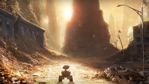 disneyconceptsandstuff:   Visual Development from Wall-E  