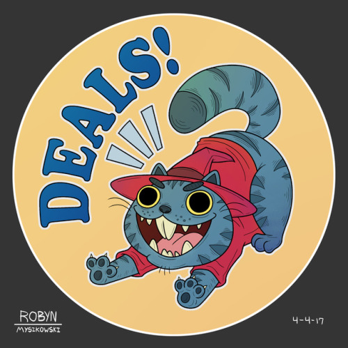 DEALS!!! (Garfield the Deals Warlock)  :3