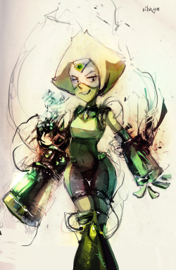 silveyn:  I never understood  why everyone likes Peridot.After new series i understand why.   I always loved her~ &lt;3 &lt;3 &lt;3