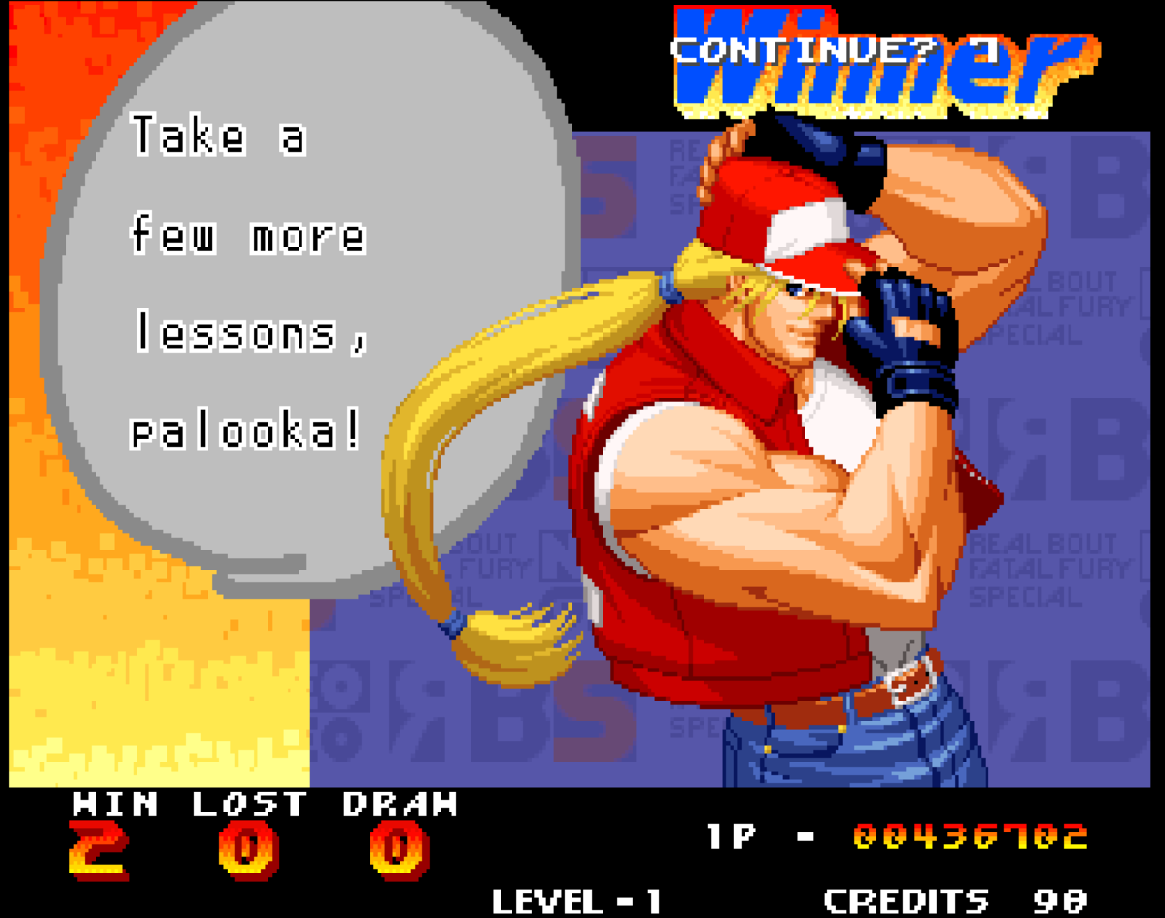 Terry's shoes in Fatal Fury 1 are confusing me : r/MisreadSprites