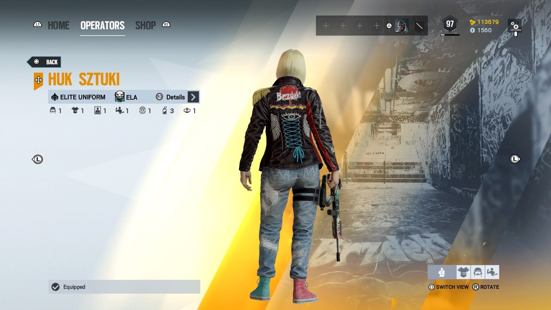 Ela Ass Rainbow Six