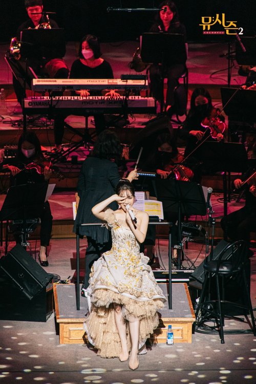 thegirlisuedtobe: 이지혜 Lee Ji Hye at the 2021 Museezn Reprise Concert, both evening and matinee perf