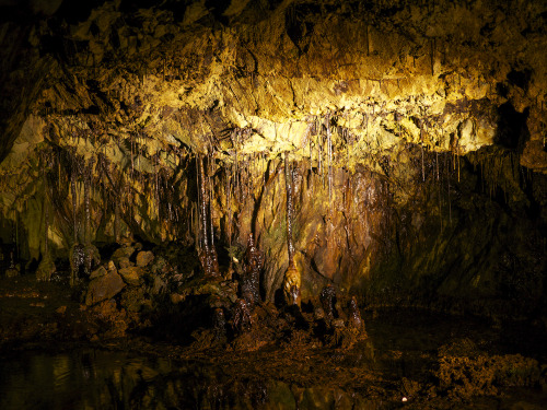 Stalactites // StalagmitesCopper Mine. Snowdonia. 2016.