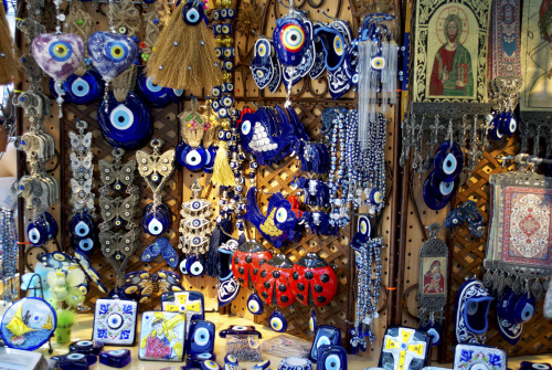 heracleid:Belief and superstition in the the evil eye (Greek, “μάτι”) in Greece has been consistentl