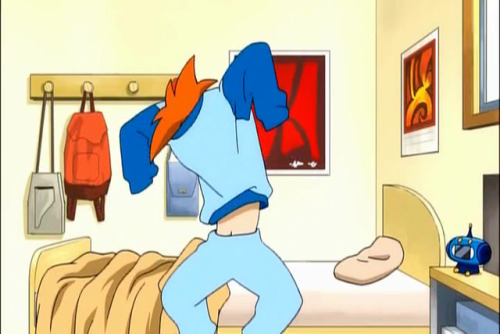 syota-kun: A quick tutorial on how to change from your pajamas in the morning. Battle Spirits Shoune