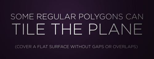 perpetual-laowai:  npr:  skunkbear:  Big math news! It’s been thirty years since mathematicians last found a convex pentagon that could “tile the plane.” The latest discovery (by Jennifer McLoud-Mann, Casey Mann, and David Von Derau) was published