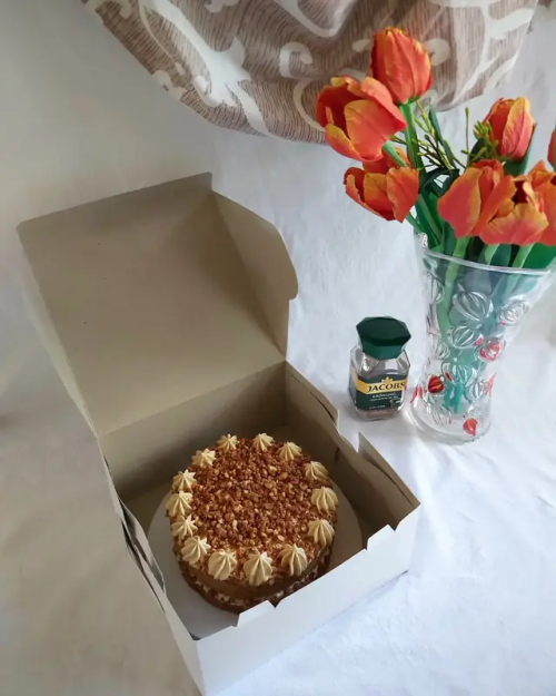 First Coffee Cake Order🎂