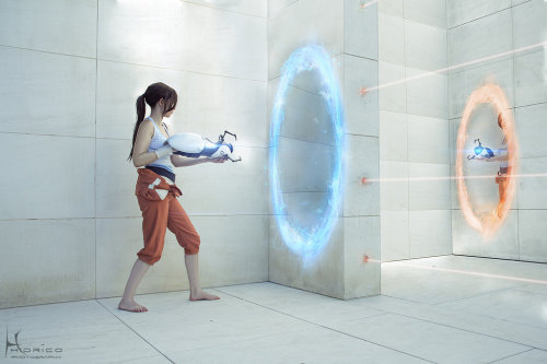 ratemycosplaynet:  Seriously some of the best Chell #cosplay we’ve come across. Outstanding Photo Ed