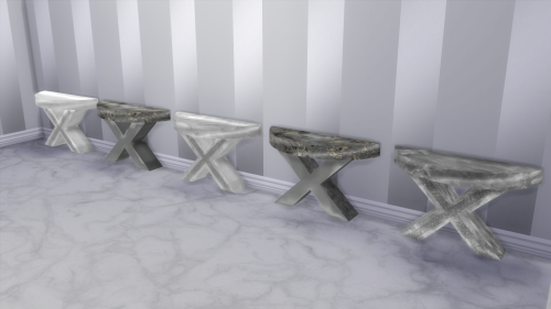 platinumluxesims: LUXURY MARBLE X TABLE Brand new &amp; Original mesh. Comes in 9 swatches 