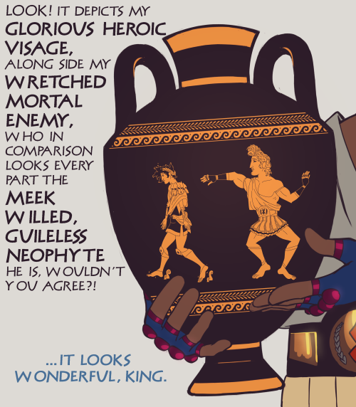 Theseus commissions a vase