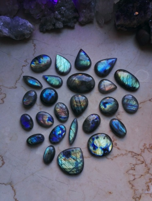 Labradorite cabochons.tumblr | Instagram | Etsy Shop