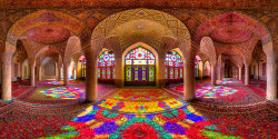 ombuarchitecture:  Colorful Iranian Architecture   Mohammad Domiri, young Iranian photographer and physics student, is passionate about architecture. He likes to capture the monuments of the Middle East, which is why most of his photoshoots are devoted