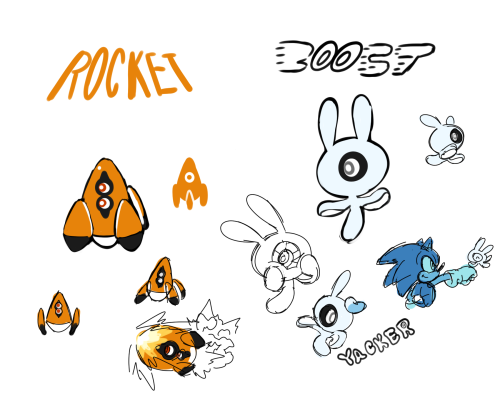 redesigning the sonic colors wisps because they, collectively, are ugly and i hate them. but i like 