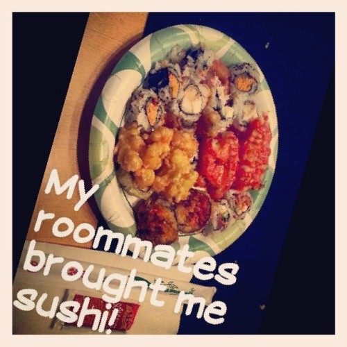 XXX Amazing Roommates! #sushi #roommates #surprise photo
