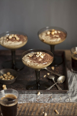 foodffs:  white chocolate and coffee mousse