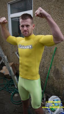 Lycra loving guy