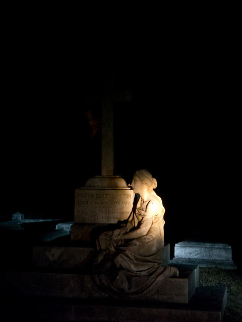 taphophilia:  Bonaventure Cemetery Corinne Lawton Grave by geroyche on Flickr.