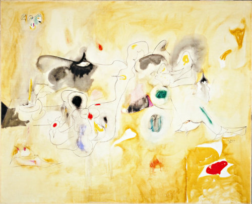 arshile-gorky: The Plough and the Song, 1947, Arshile Gorky Medium: oil,canvas