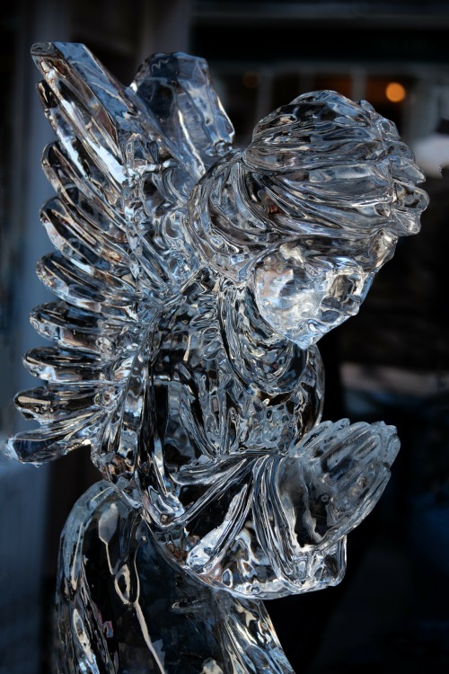 Ice angel sculpture. Photograph: PublicDomainPictures-14/PixabayView more Angel Sightings here: http