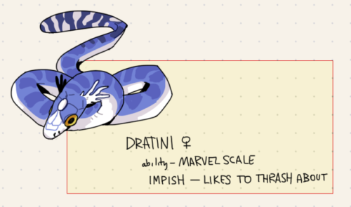 corycatte: snake-ish pokemon i all drew yesterday ahah Shylock loves his snakes and reptiles haha