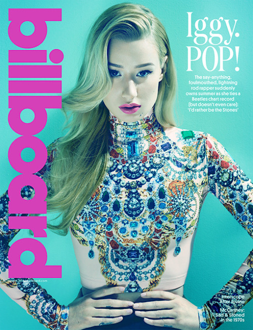 Iggy Azalea by Miller Mobley for Billboard Magazine http://its-erva-venenosa.tumblr.com/ - légalise!