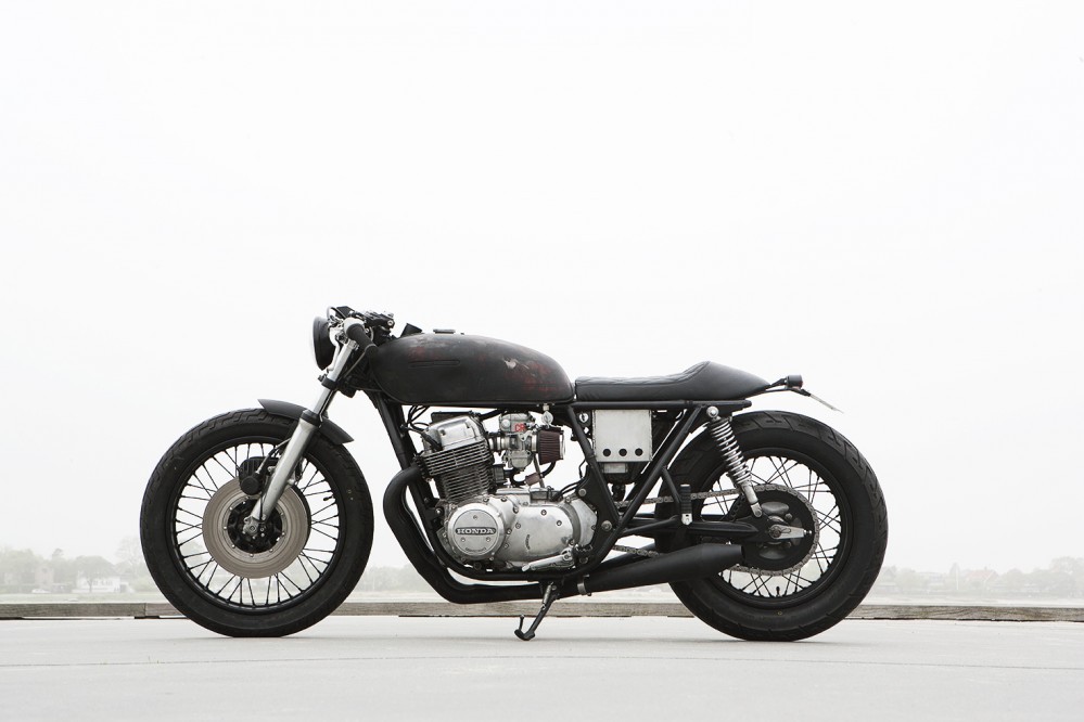 daysxpage:  my favorite work Honda CB 750( wrenchmonkees custom copenhagen)